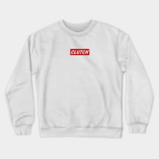 Clutch - distressed box logo Crewneck Sweatshirt